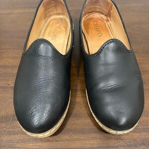 EUC Black Leather Charix Loafer
